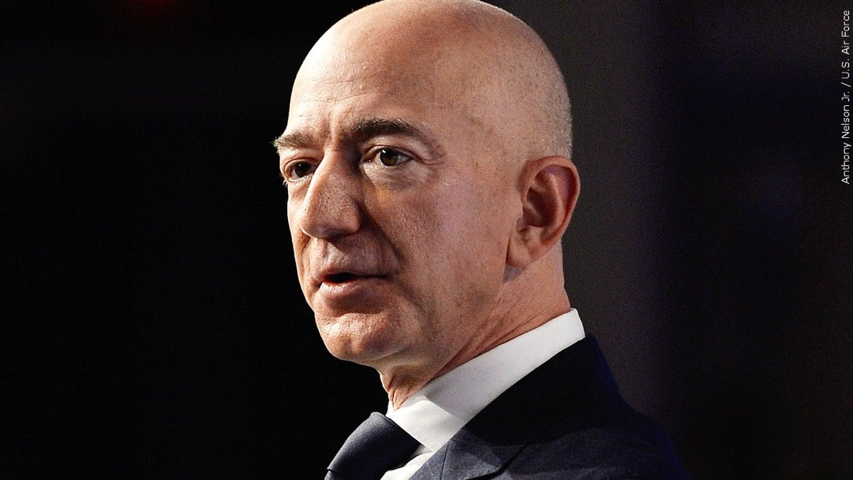 Amazon founder Jeff Bezos is pictured in this photo from Sept. 9, 2018.