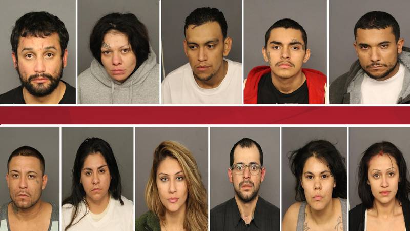 11 people suspected of organized crime in Colorado.