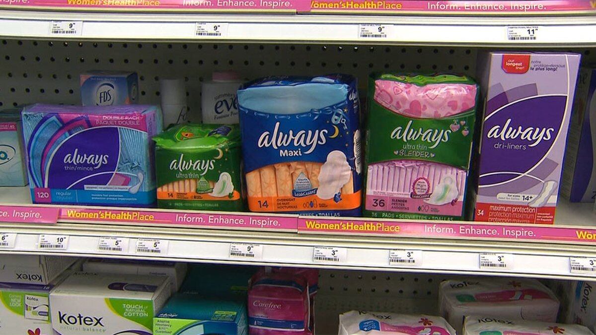 Menstrual products are now offered free in Scottish public facilities to those who need them.