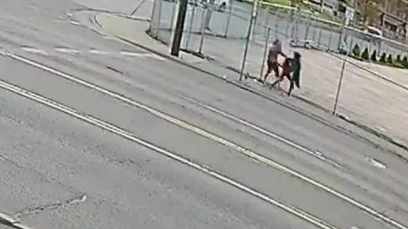 The girl told police she was on her way to school when the man grabbed her from behind.